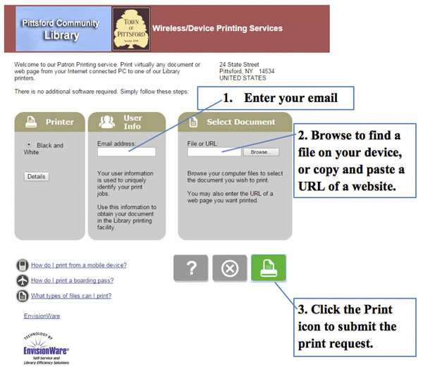 Printing Instructions 1