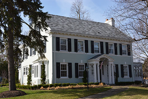 Historically designated Pittsford Landmark at 3939 East Avenue